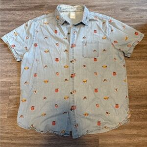 Disney Lion King Button Up Shirt